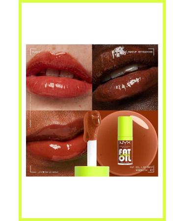 NYX Professional Makeup Fat Oil Lip Drip Shine Lip Oil - Scrollin - Buy Online on GoSupps.com