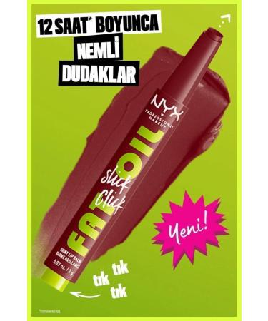 NYX Professional Makeup Fat Oil Slick Click Shine Lip Balm - 11 In a Mood & High Definition Mini Powder - Buy Online on GoSupps.com