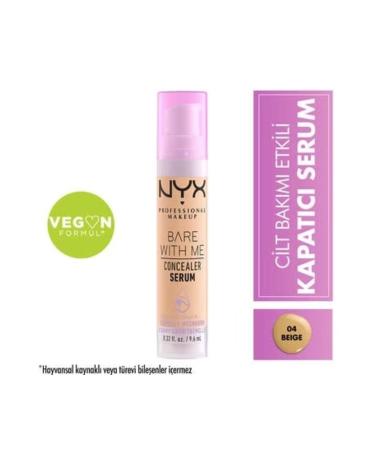 NYX Professional Makeup With Me Concealer Serum 04 Beige