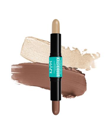 NYX Professional Makeup Wonder Stick Double-Ended Cream Contour & Highlighter Stick - Universal Light - Buy Online on GoSupps.com