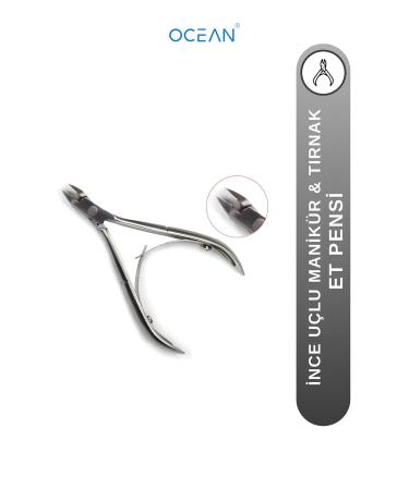 Ocean 88 Fine Tip Manicure Nail and Flesh Nipper 5570761
