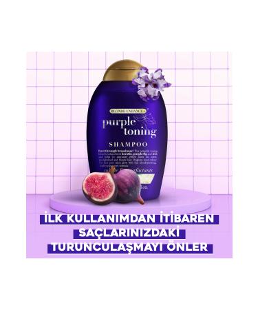 OGX Anti-Orange Purple Shampoo 385 ml - Buy Online on GoSupps.com