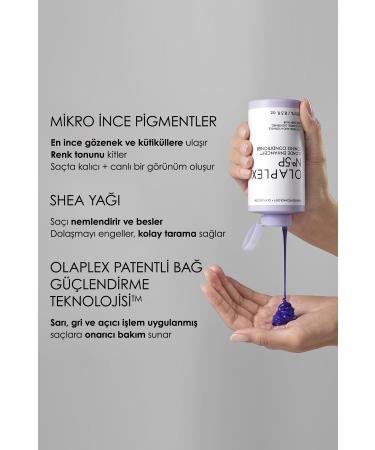 Olaplex No. 5p Blonde Enhancer Toning Conditioner - Color Protecting & Bond Strengthening Purple Hair Care Cream - Buy Online on GoSupps.com