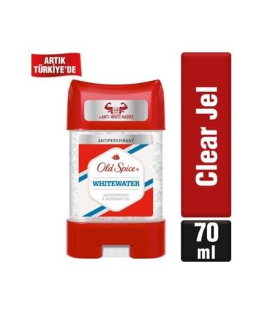 Old Spice Antiperspirant Clear Gel Whitewater Underarm Gel 70