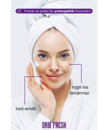 ORBIFRESH Intensive Moisturizing Hand Face Body Care Cream Does Not Leave an Oily Feeling (PERFUMED) 250 ml