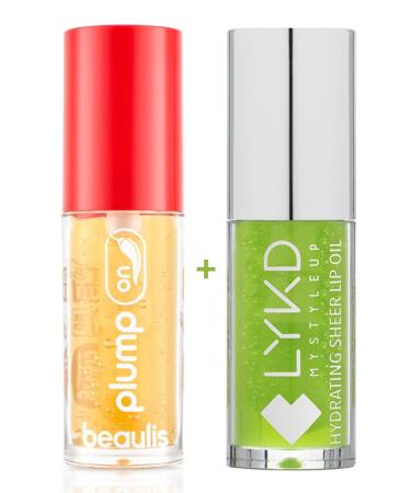 beaulis Plump On Plumping Effect Lip Gloss Lip Oil 704 Jade Green