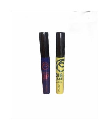 Oriflame Black Oncolour Big Lash Waterproof Mascara and Lengthening and Curling Effect Black Mascara 2-Pack