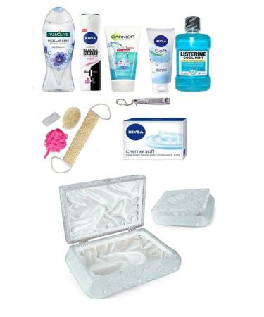 Palmolive Bride Engagement Wedding Chest Bundle Set - Bath Loofah Set