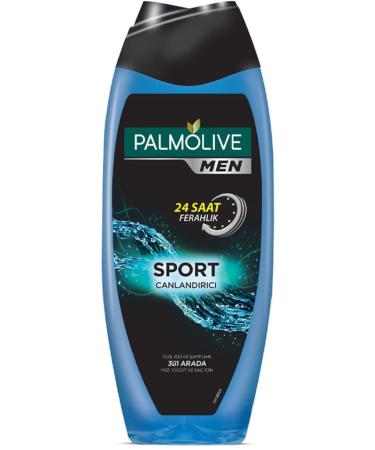Palmolive Brand: Men Sport 3 in 1 Shower Gel and Shampoo for Face Body and Hair 500 Ml Category:
