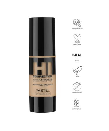 Pastel High Coverage Liquid Foundation - Liquid Foundation 405