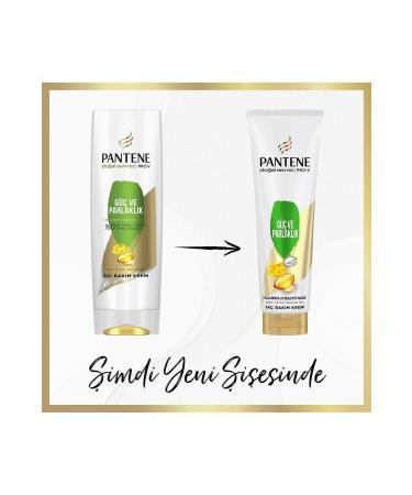 Pantene Natural Synthesis Power and Shine Hair Care Cream 275 ml 3 Pieces