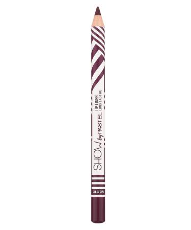 Pastel Show By Lip Liner Long Lasting Lip Pencil Purple Violet No:212