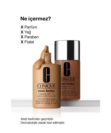 Clinique Even Better Foundation SPF 15 - 30 ml - 020714977016 - Buy Online on GoSupps.com