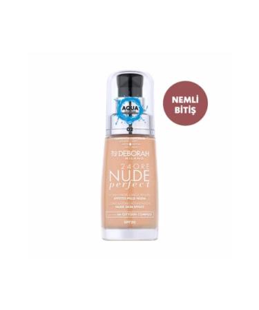 Deborah 24Ore Perfect Nude Foundation No: 02 Beige