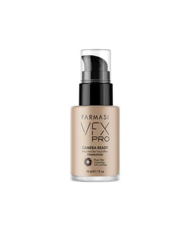Farmasi Vfx Pro Foundation Natural Beige 30 Ml 10
