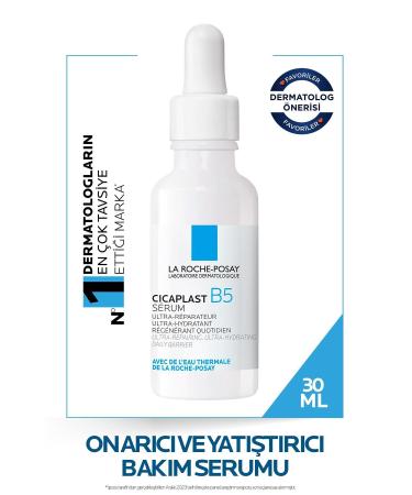 La Roche Posay Effective Moisturizing and Strengthening Cicaplast B5 Care Serum for Dry Skin 30 Ml