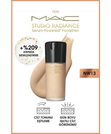 Mac Foundation-NW13 - Studio Radiance Serum-Powered 30 ml