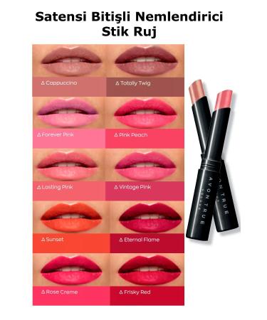 Avon True Color Ultra Beauty Lipstick - Rose Creme 2 Pack + Lovider Pocket Mirror Gift