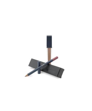 Aden Liquid Lipstick + Lipliner Pencil Set (17 Brink Pink)