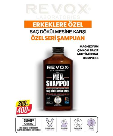 Revox Men's Hair Care Shampoo