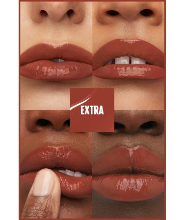 Maybelline New York Vinyl Ink Long-Lasting Nude Liquid Shiny Lipstick 130 Extra & Mini Sky High Cosmic Black Mascara - Buy Online on GoSupps.com