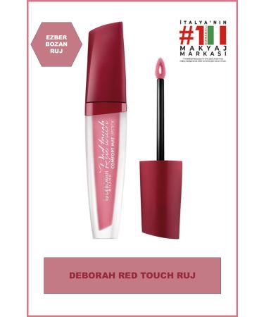 Deborah Red Touch Liquid Lipstick No:02 Nude Rose