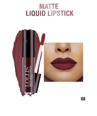 Lollis Matte Liquid Lipstick 08 /matte Liquid Lipstick 08