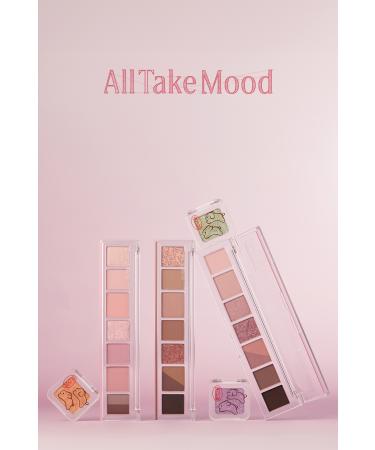 PERIPERA Pigmented 5 Different Textured Eyeshadow Palette All Take Mood Palette 002 A Storyline Of Summer - Buy Online on GoSupps.com