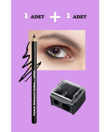 PEYWEST 2-Piece Eye Makeup Set (BLACK WATERPROOF EYELINER EYE LINK PRO MAKEUP PENCIL SHARPEN SET) - Buy Online on GoSupps.com