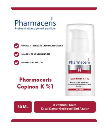 Pharmaceris Nourishing and Moisturizing Face Cream with Vitamin K Content -30 ml eleg.3155