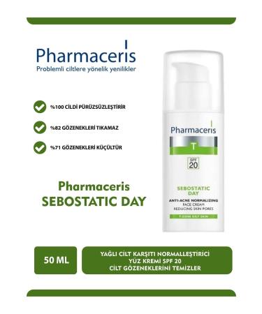 Pharmaceris PHARMA-CERIS T SEBOSTATIC ANTI-ACNE NORMALIZING FACE CREAM SPF20 -50ML PSSN108