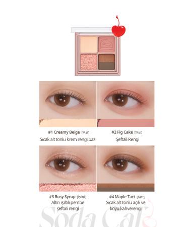 PERIPERA 5 Color Mini Eyeshadow Palette Ink Pocket Shadow Palette (05 F G SCENTS OF AUTUMN) (SODA CAFE) - Buy Online on GoSupps.com