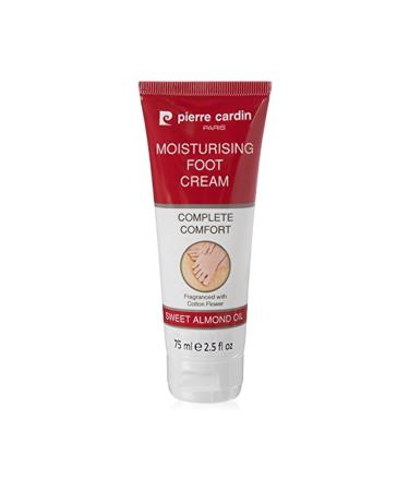 Pierre Cardin Moisturizing Foot Care Cream with Almond Oil Extract (75 Ml)