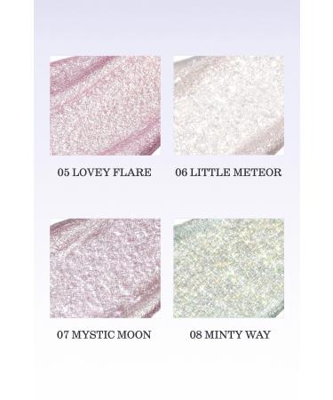 Romand Rom&nd The Universe Liquid Glitter / Liquid Glitter Eyeshadow - 08 Minty Way - Buy Online on GoSupps.com