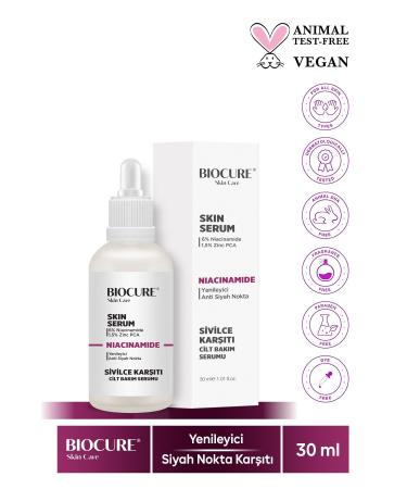 Biocure Niacinamide Skin Care Serum Anti-Acne and Blackhead 30 ML Niacinamide 6% + Zinc PCA 1.5%