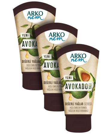 Arko Nem Nem Triple Precious Oils Avocado Oil 3x60 Ml