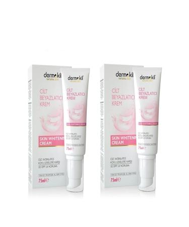 Dermokil Natural Skin Whitening Cream 75 Ml X 2 Pieces