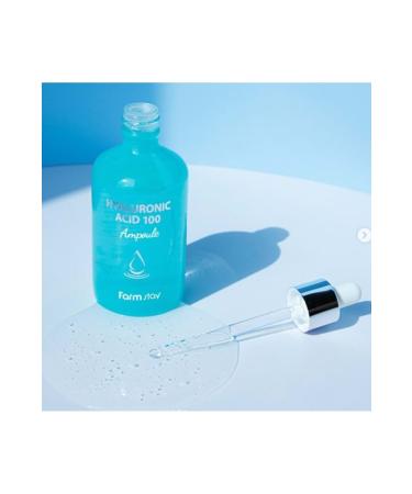 Farmstay FARM STAY HYALURONIC ACID AMPOULE 100 SKIN REGENERATING SERUM WITH HYALURONIC ACID - Buy Online on GoSupps.com