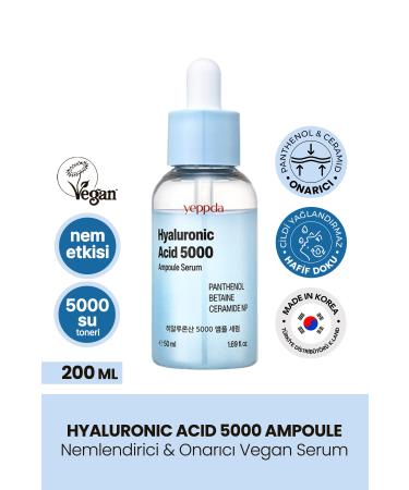 YEPPDA Hyaluronic Acid Complex Moisturizing Serum Yeppda Hyaluronic Acid 5000 Serum 50ml Large Size