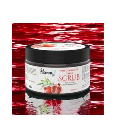 Homm Life Pomegranate Seed Oil Plant Grain Scrub 250 ml