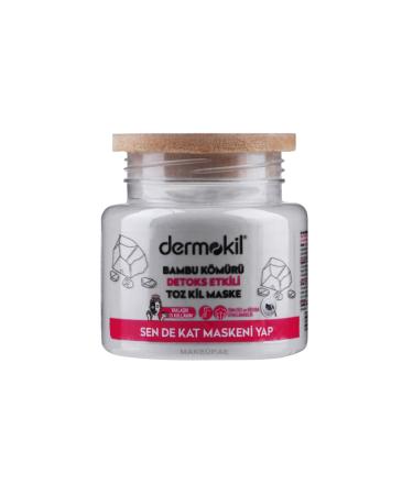 Dermokil Bamboo Charcoal Detoxifying Powder Clay Mask 280 ml