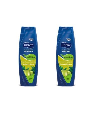 Hobby Shampoo Natural Plant Extract Olive Extract 600 ml 2 Pack