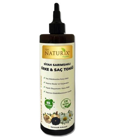 Naturix Black Garlic Vinegar & Hair Tonic Argan Jojoba Moringa Oil 3in1 Liquid Hair Care Mask - Buy Online on GoSupps.com