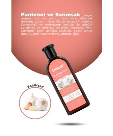 Tresan Garlic Repairing Care Shampoo 300 ml Tresan Marjoram Extract Hair Tonic 125 ml. - Buy Online on GoSupps.com