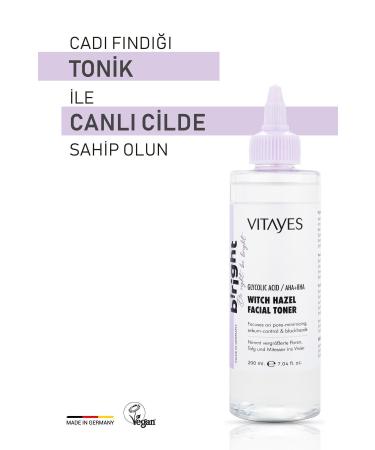 VITAYES Niacinamide Hyaluronic Acid Skin Pore Tightening Serum and Anti-Acne Witch Hazel Facial Toner - Buy Online on GoSupps.com