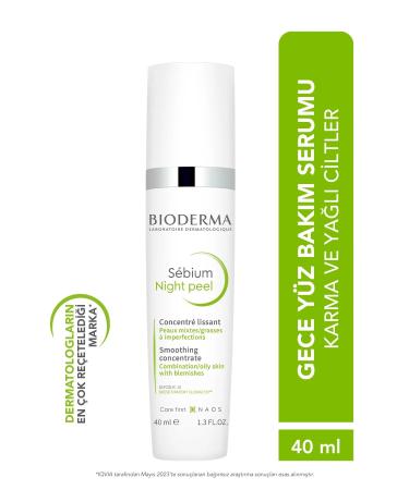 Bioderma BIODERMA S bium Night Peel Purifying and strong peeling effect intensive night serum 40 ML