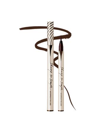 CLIO Waterproof Fine-Tipped Eyeliner CLIO Sharp So Simple Waterproof Pen Liner (02 Brown)