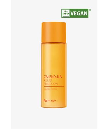 Farmstay Calendula Relief Sensitive Skin Vegan Emulsion 200 ml