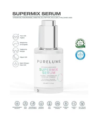 Pure Lume PURELUME SUPER MIX BOTOX EFFECTIVE SKIN FIRMING CARE SERUM 30 ml - Buy Online on GoSupps.com