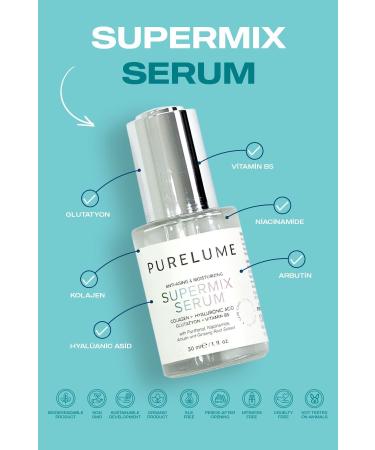 Pure Lume PURELUME SUPER MIX BOTOX EFFECTIVE SKIN FIRMING CARE SERUM 30 ml - Buy Online on GoSupps.com